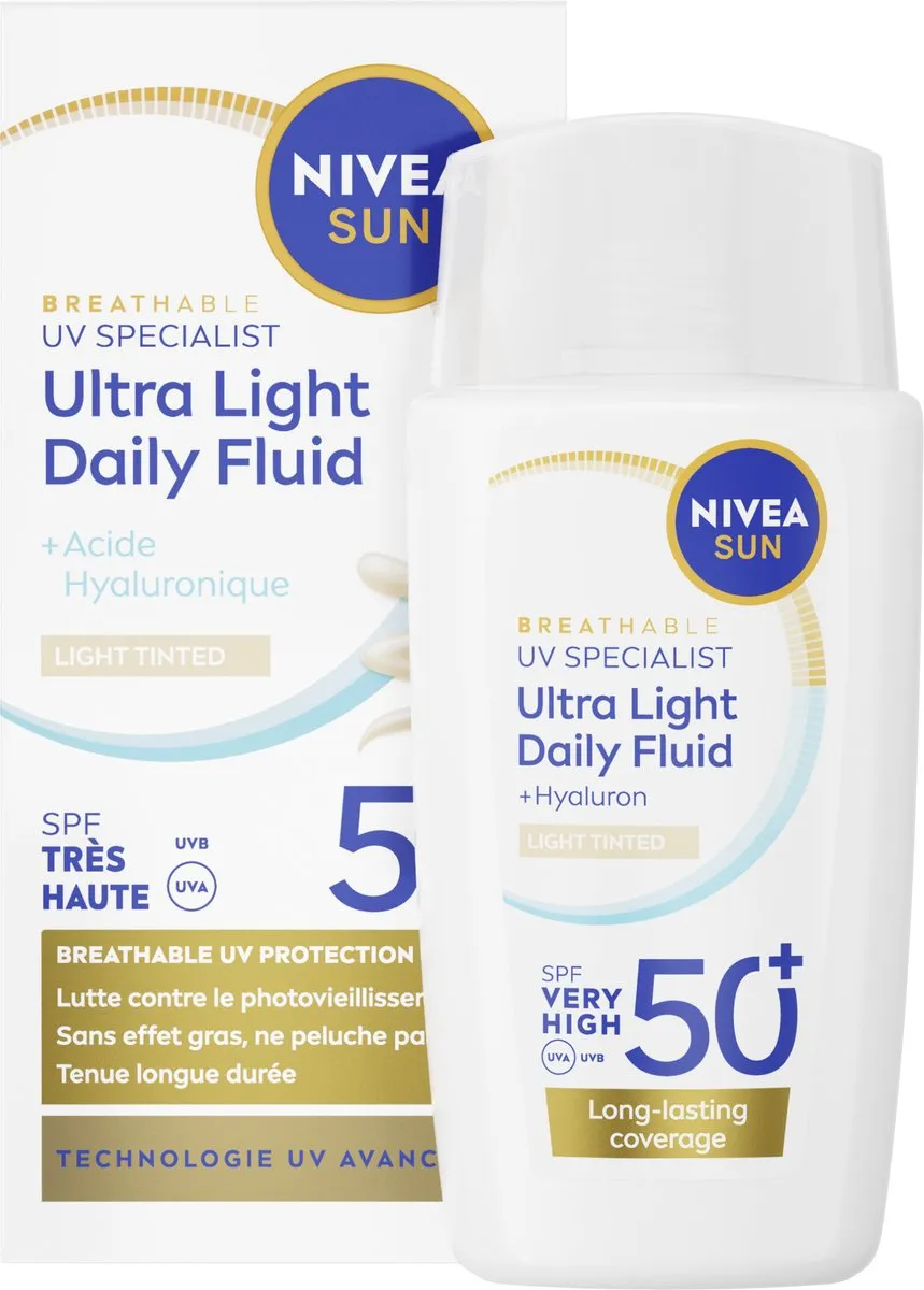 NIVEA SUN UV Face Light Daily Fluid SPF 50+