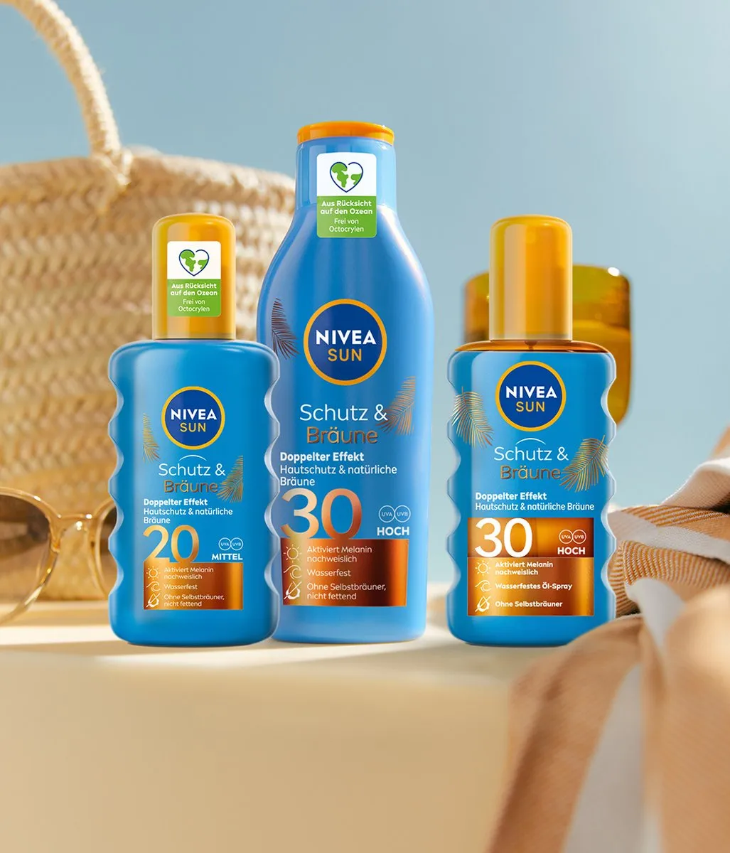 NIVEA SUN Protect & Bronze Zonnecrème SPF 30 - 200ml