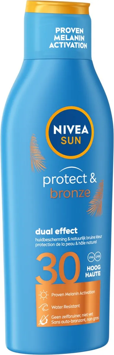NIVEA SUN Protect & Bronze Zonnecrème SPF 30 - 200ml