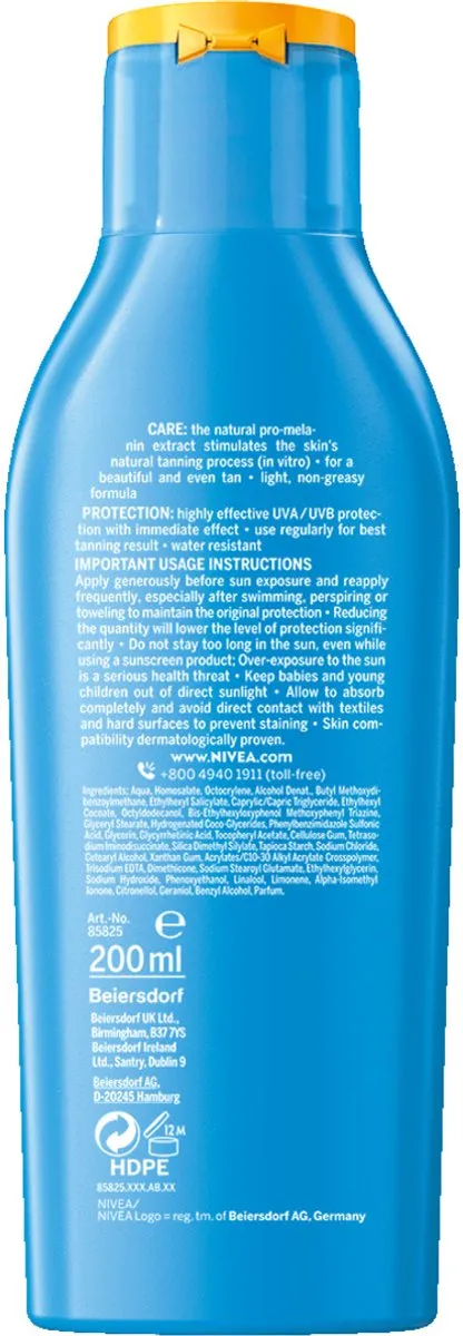 NIVEA SUN Protect & Bronze Zonnecrème SPF 30 - 200ml - afbeelding 6 van 6