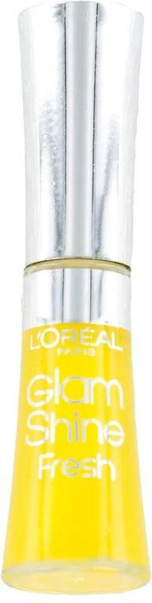 L'Oréal Paris Glam Shine Fresh Lipgloss 601 Aqua Lemon Tonic - 6 ml - Geel