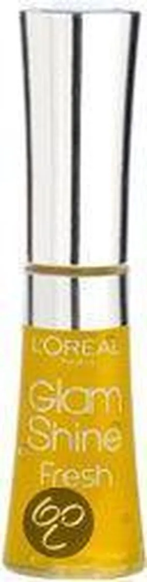 L'Oréal Paris Glam Shine Fresh Lipgloss 601 Aqua Lemon Tonic - 6 ml - Geel