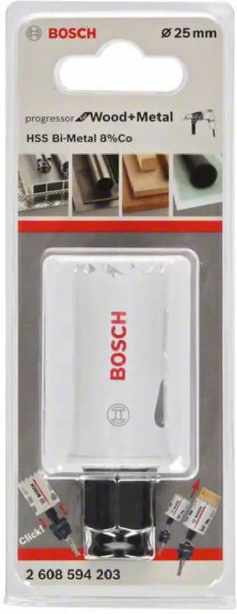 Bosch BiM Progressor Gatzaag 25mm - Metaal