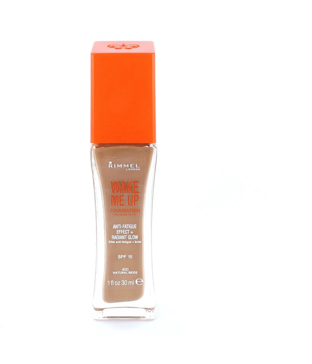 Rimmel Wake Me Up Foundation 400 Natural Beige - 30ml