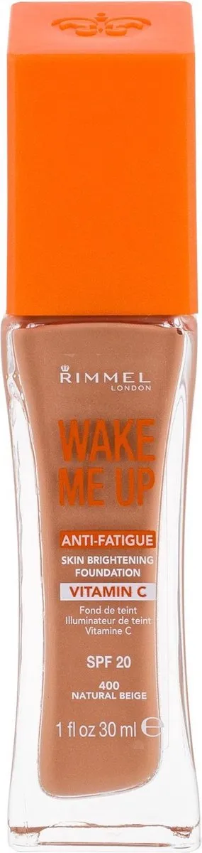 Rimmel Wake Me Up Foundation 400 Natural Beige - 30ml