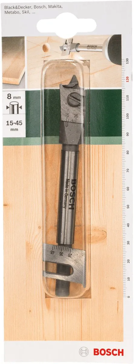 Bosch Verstelbare Speedboor 15mm