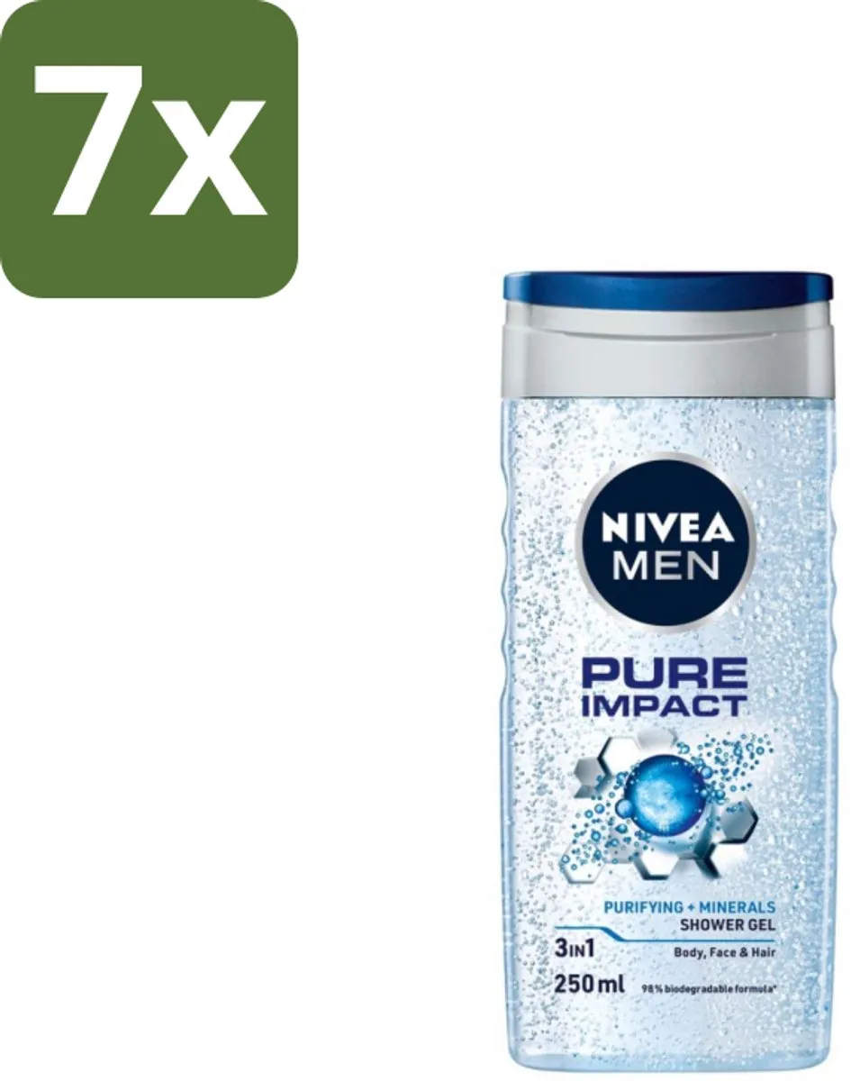NIVEA Men Pure Impact Douchegel 250ml