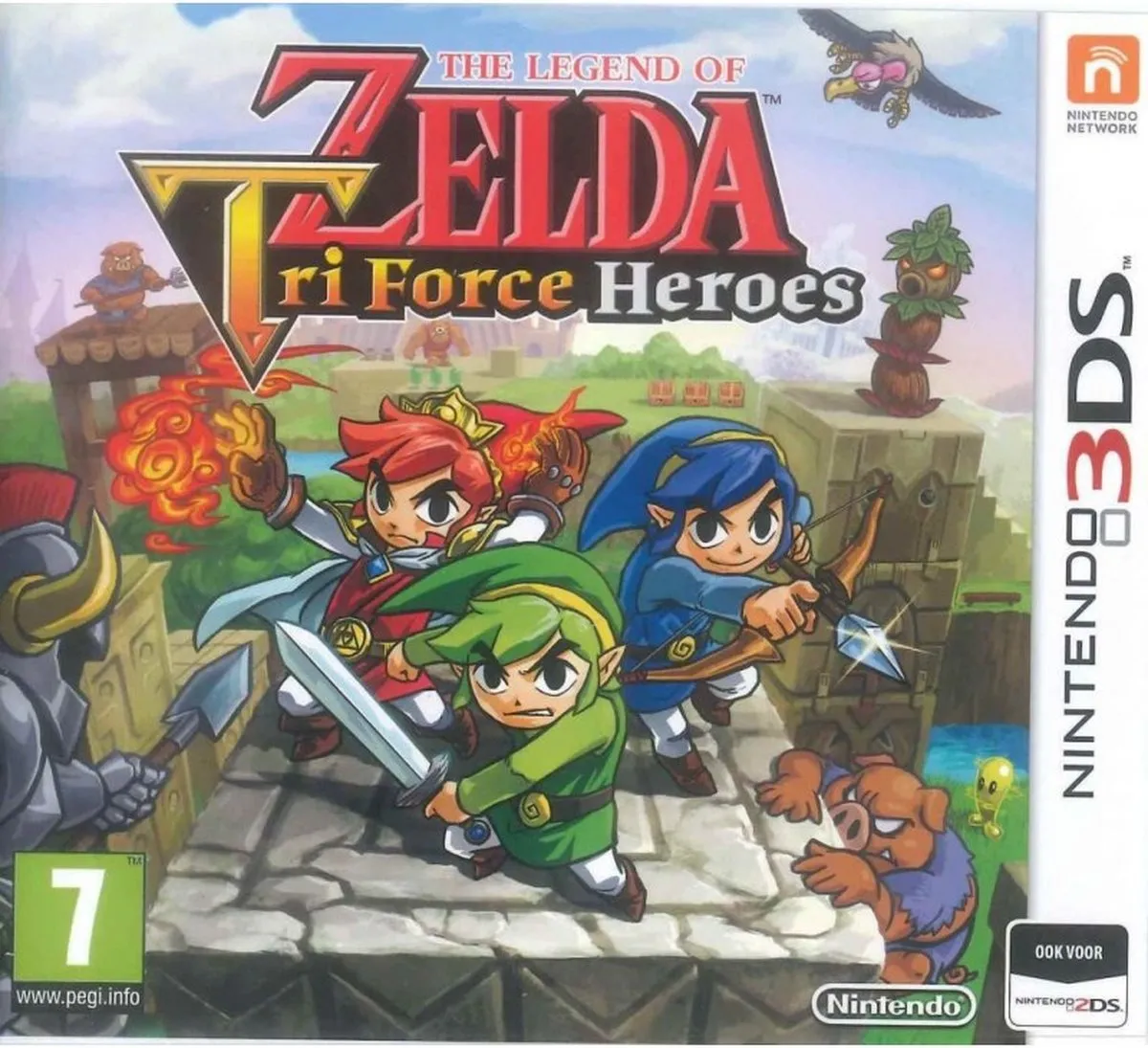Nintendo The Legend of Zelda Triforce Heroes