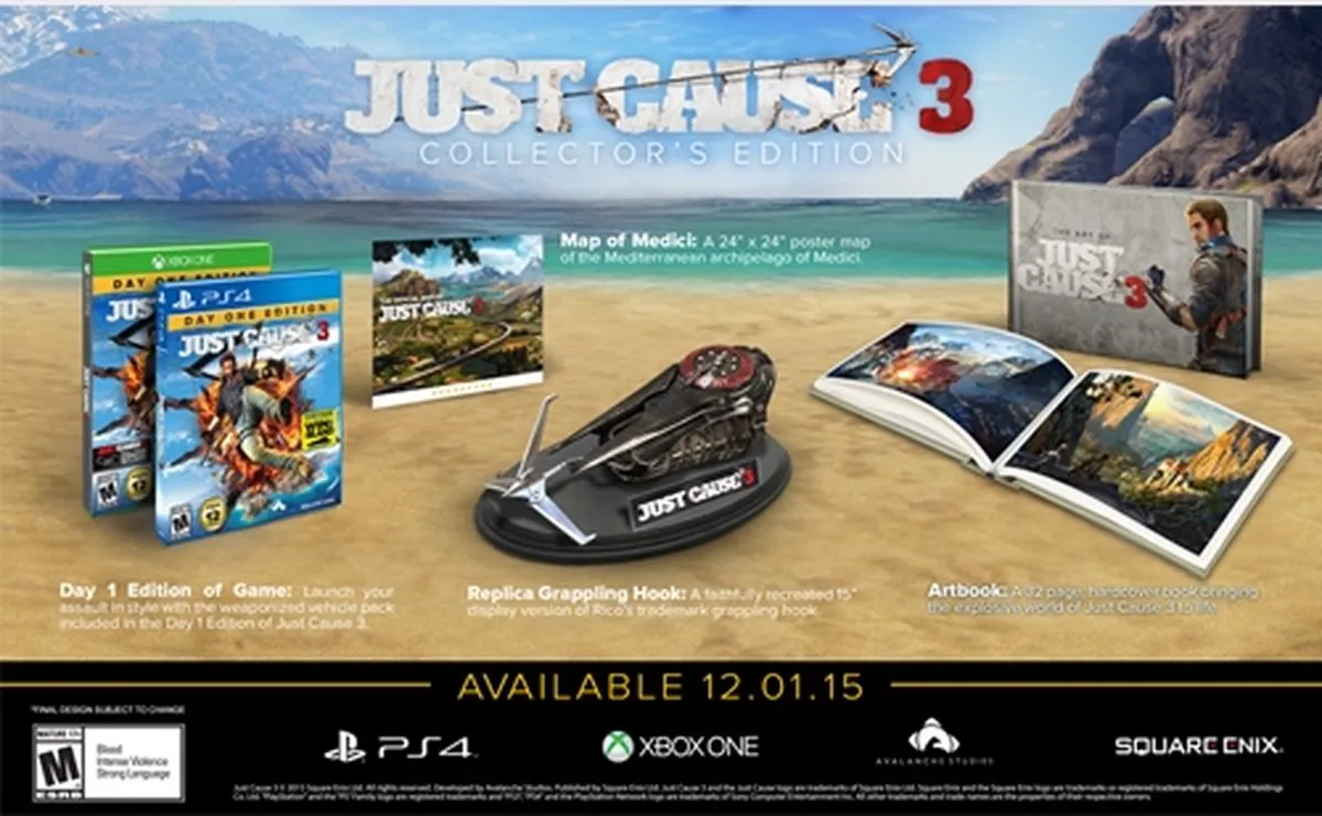 Square Enix Just Cause 3 Collector's Edition PS4