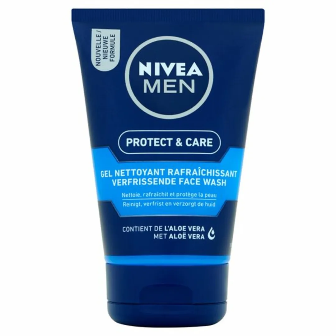 NIVEA MEN Protect & Care Reinigingsgel Gezicht 100ml