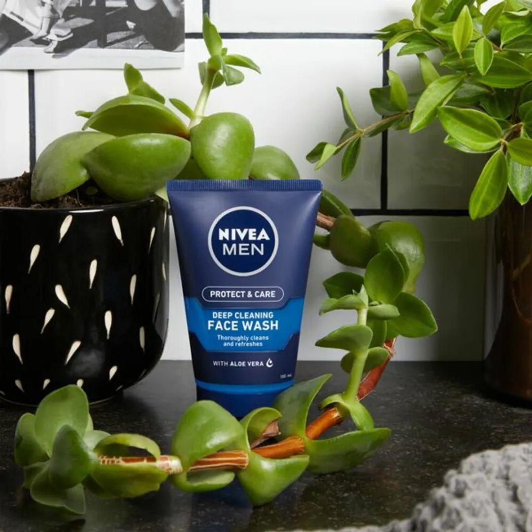 NIVEA MEN Protect & Care Reinigingsgel Gezicht 100ml