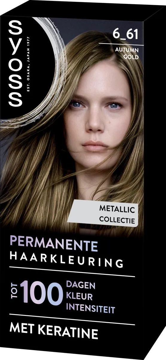 Syoss Permanent Haarkleuring 6-61 Autumn Gold - 115ml