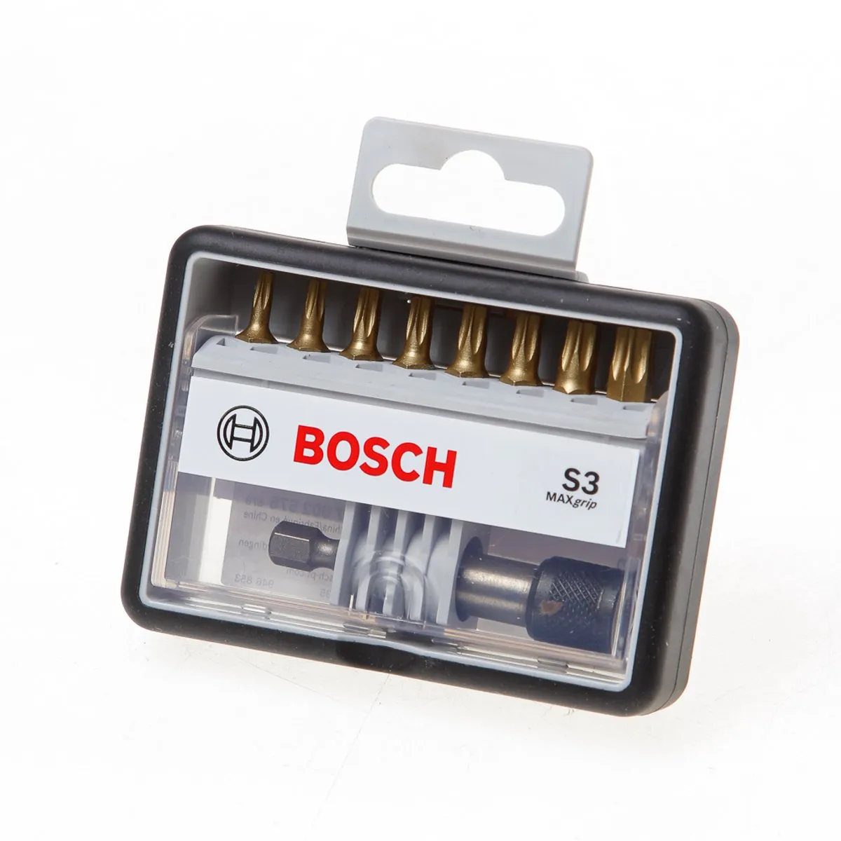 Bosch Robust Line Max Grip 25mm 8+1-delig Bitset