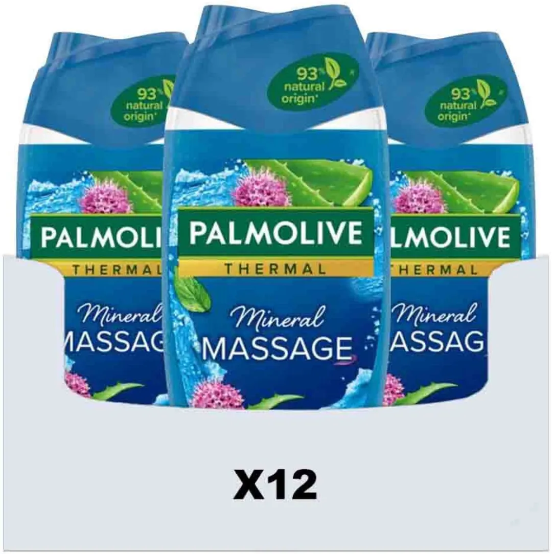 Palmolive Douchegel Thermal Mineral Massage 250ml - 12 Stuks - afbeelding 6 van 6