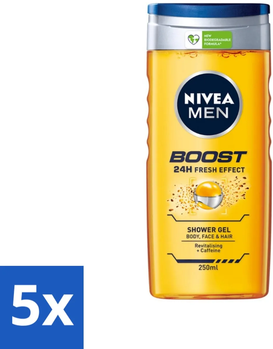 NIVEA Men Boost Douchegel 250ml