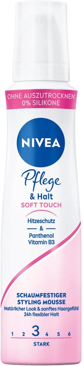 NIVEA Haarmousse Care & Hold Soft Touch 250ml