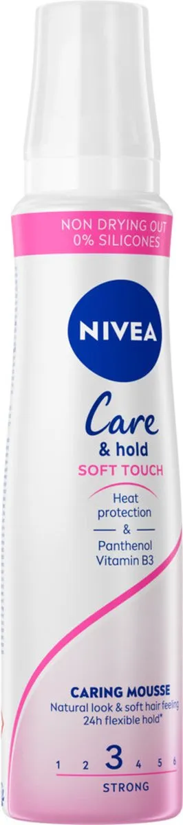 NIVEA Haarmousse Care & Hold Soft Touch 250ml