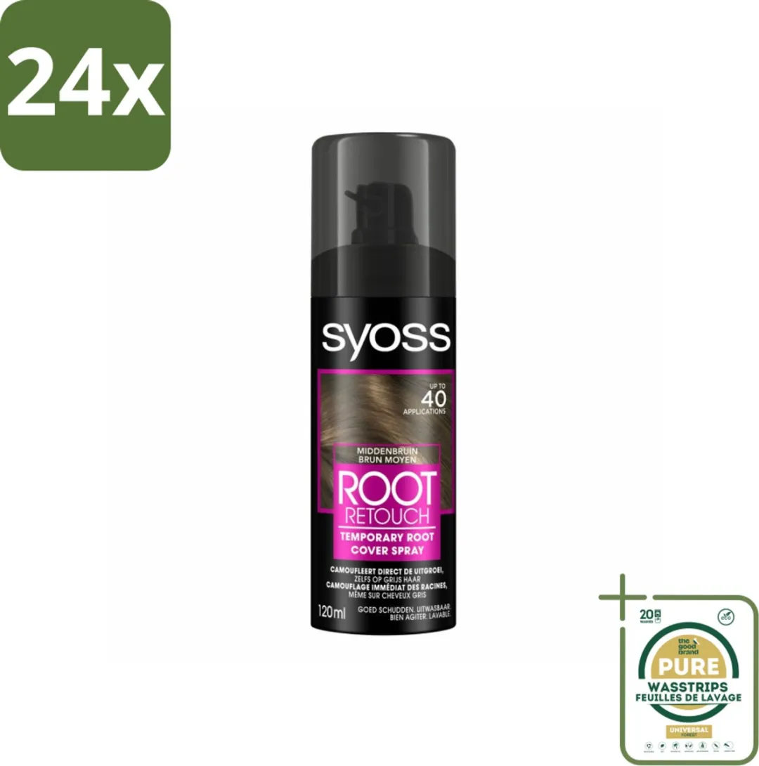 SYOSS Uitgroeispray Middenbruin