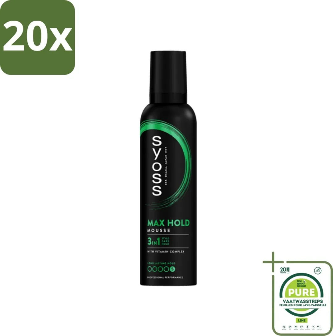 Syoss Max Hold Haarmousse 250ml