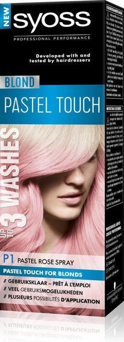 Syoss Color Blond Pastel Touch Haarverf Roseblond 125ml