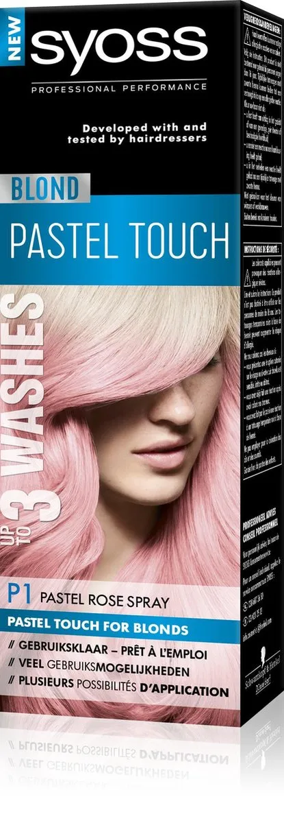 Syoss Color Blond Pastel Touch Haarverf Roseblond 125ml