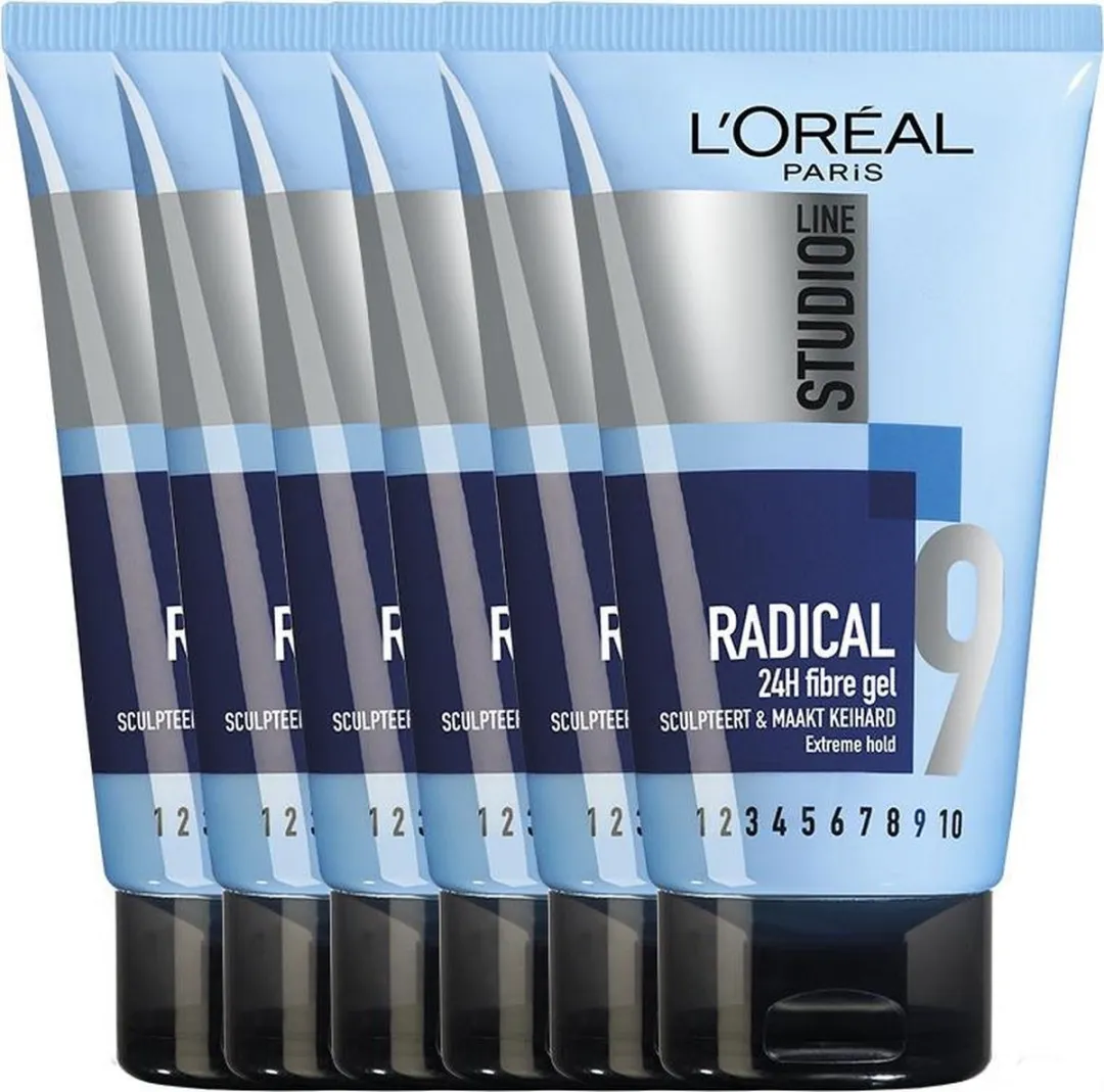 L'Oréal Paris Studio Line Radical 24H Fibre Gel - 900ml (6x150ml)