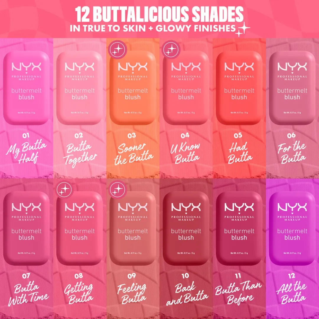 NYX Buttermelt Blush U Know Butta 5g