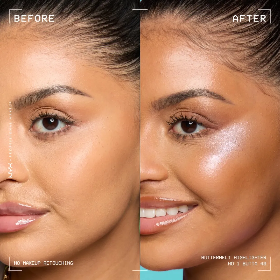 NYX Buttermelt Highlighter No 1 Butta - 5g - Goud