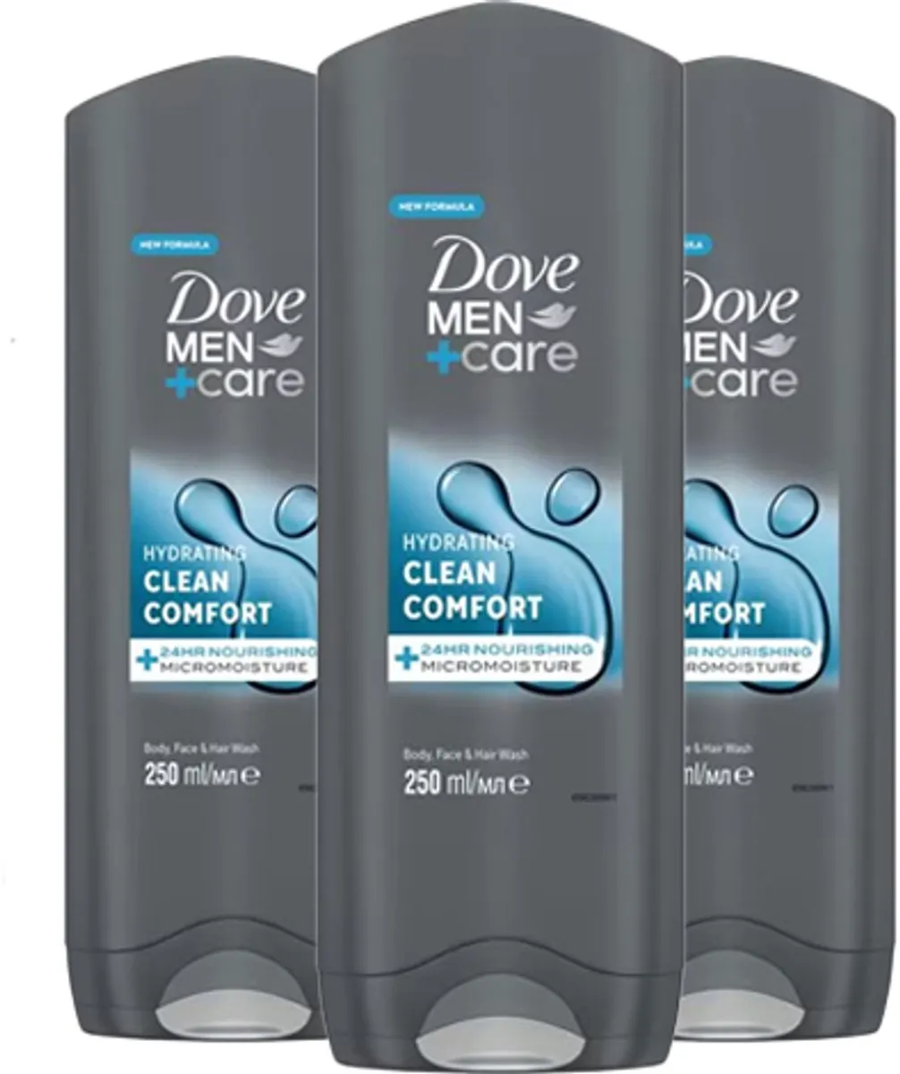 Dove Men+Care Hydraterende Douchegel 250ml