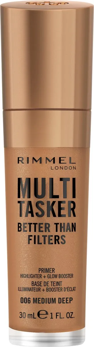 Rimmel London Multitasker Better Than Filters Primer 30ml - 006 Medium Deep