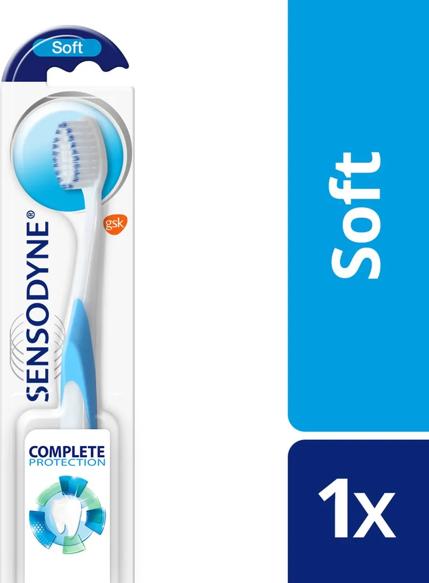 Sensodyne Tandenborstel Complete Protection Soft - Multi kleur