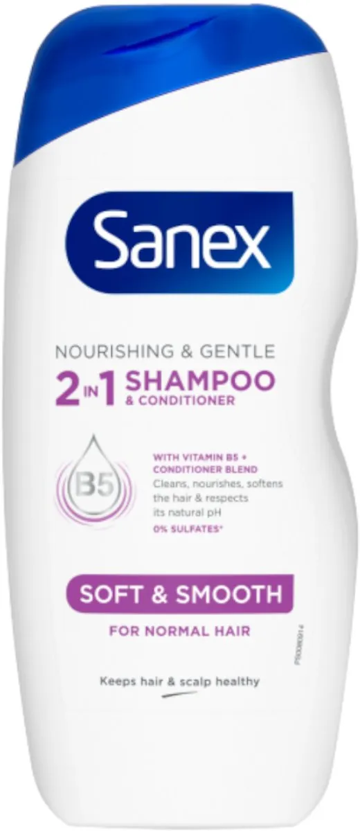 Sanex Shampoo 2-in-1 350ml - afbeelding 4 van 5