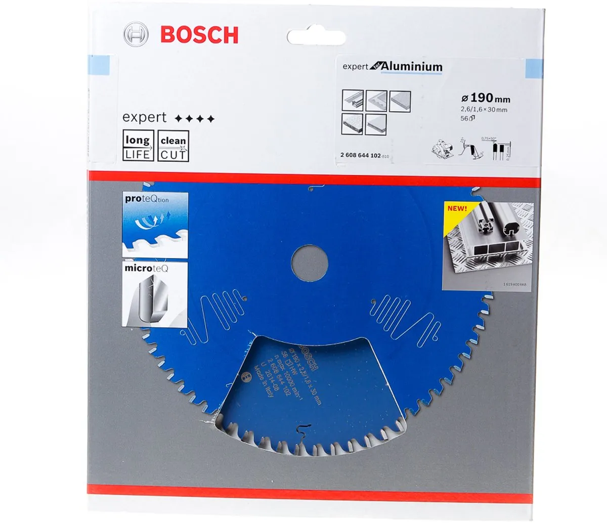 Bosch Expert Cirkelzaagblad Aluminium 190mm - 56 Tanden - afbeelding 6 van 6