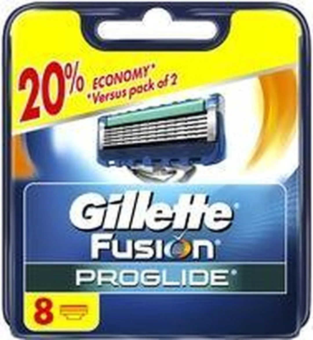 Gillette Fusion 5 ProGlide Scheermesjes 8 Stuks - Zwart