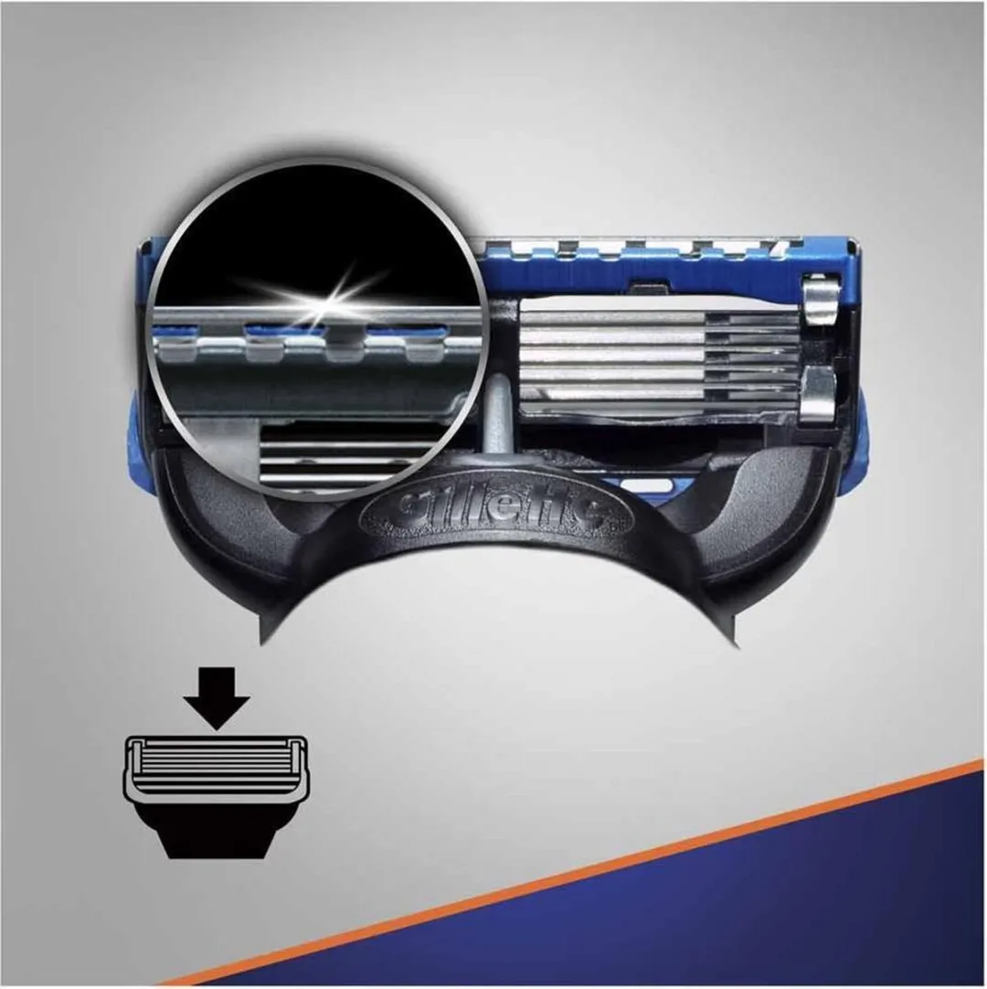 Gillette Fusion 5 ProGlide Scheermesjes 8 Stuks - Zwart