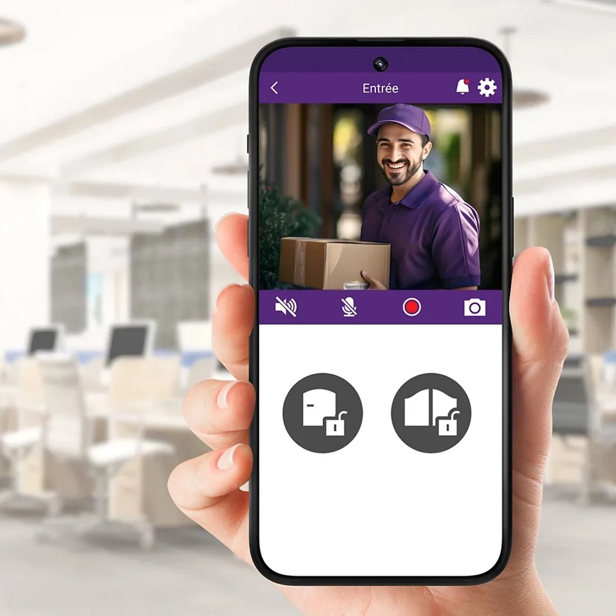 Philips WelcomeEye Connect 3 WiFi Deurbel - 3K Camera - Zwart