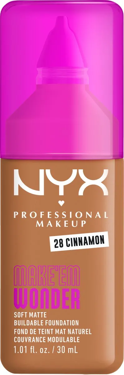 NYX Make 'EM Wonder Foundation Cinnamon 30ml