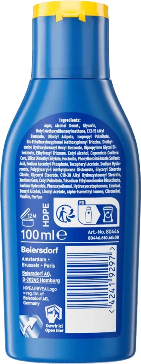 NIVEA SUN Protect & Hydrate Reisformaat Zonnecrème SPF 50 - 100ml