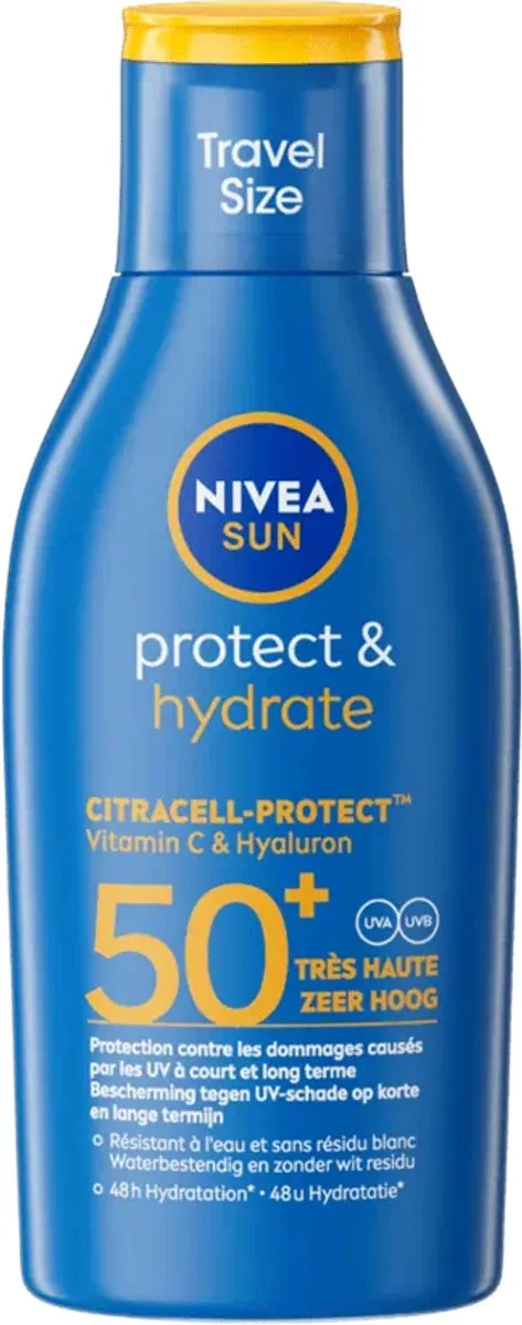 NIVEA SUN Protect & Hydrate Reisformaat Zonnecrème SPF 50