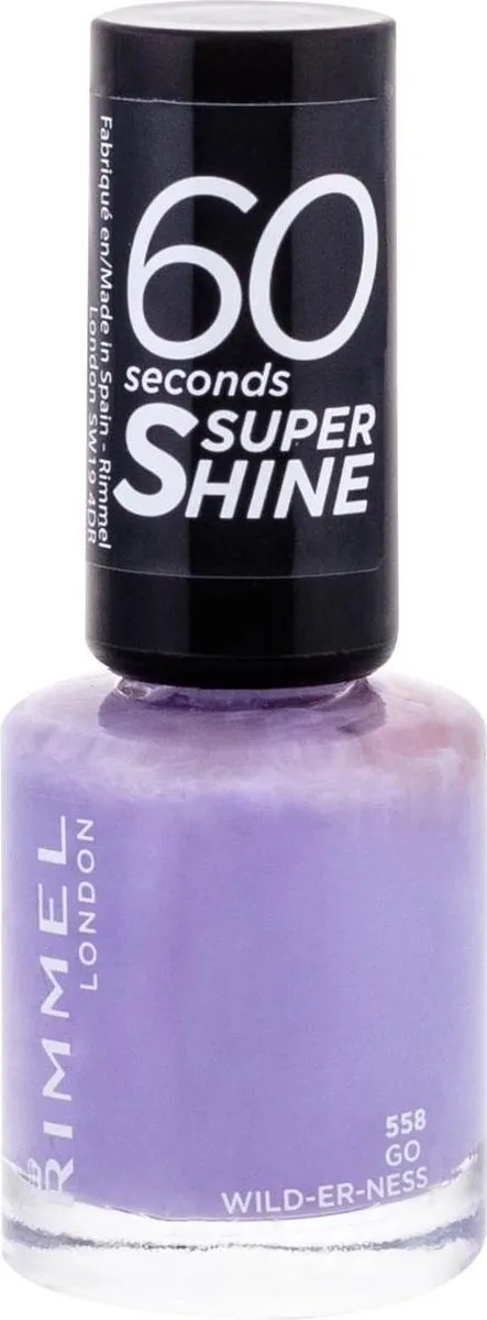 Rimmel London 60 Seconds Supershine Nagellak 860 Go Wild-er-ness - 8ml