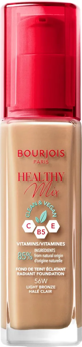Bourjois Healthy Mix Vegan Foundation 056 Light Bronze - 30ml