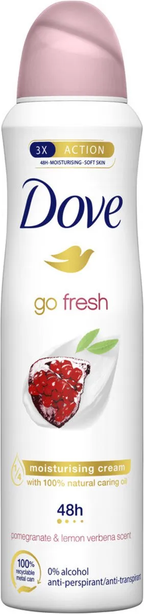 Dove Deospray Go Fresh Pomegranate 150ml - 6 Stuks