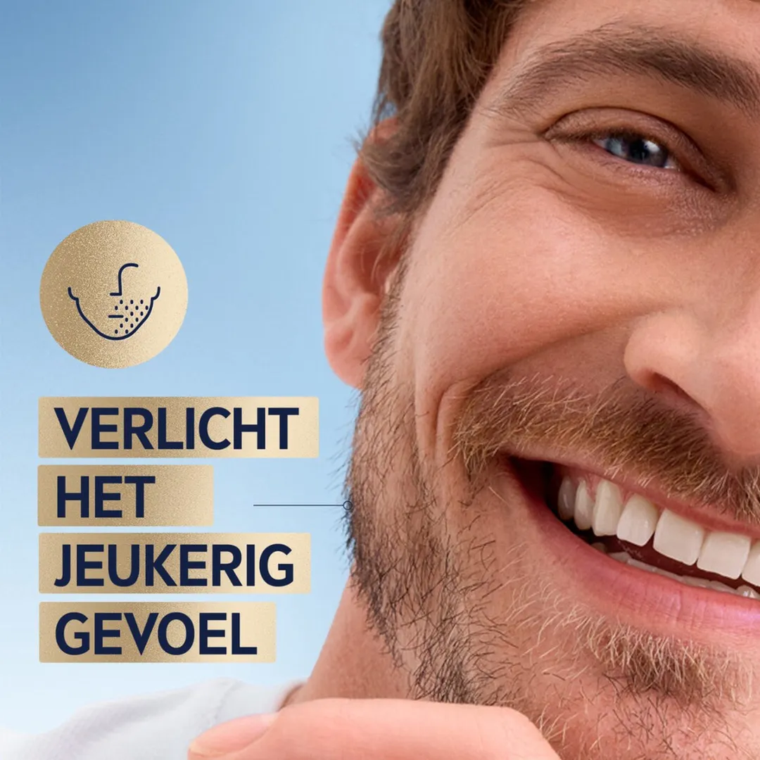 NIVEA Men Sensitive Skin & Stubble Gezichtsgel - 3x50ml