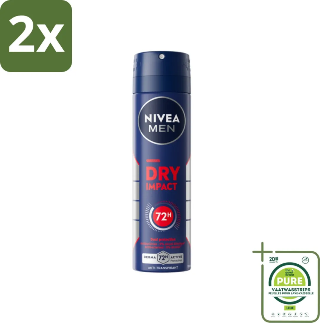 NIVEA MEN Dry Impact Deodorant Spray 300ml