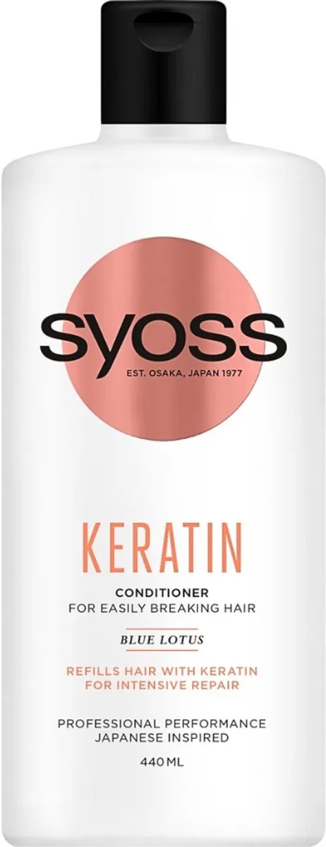 SYOSS Keratin Conditioner 440ml - 7 Stuks