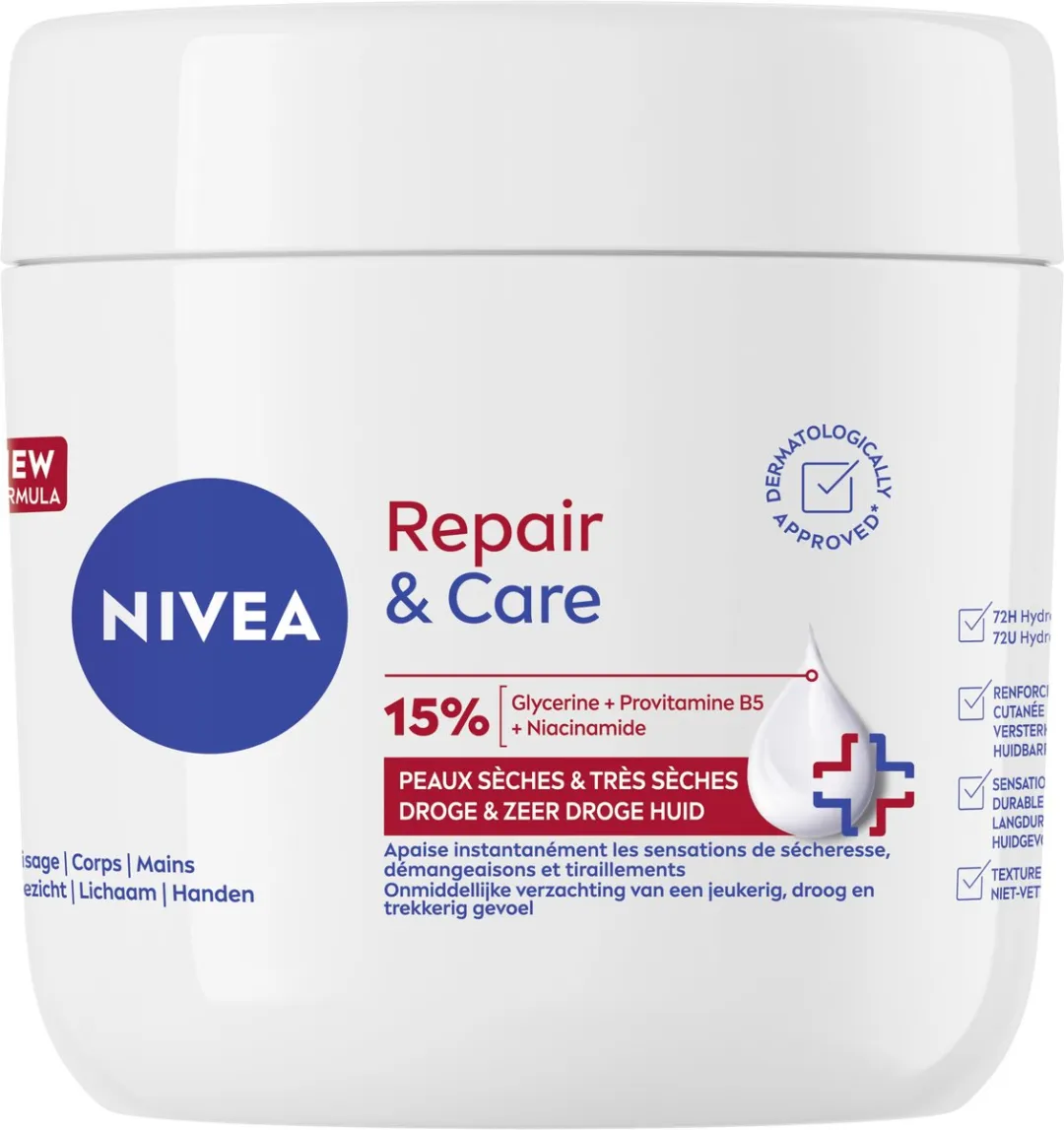NIVEA Repair & Care Intensieve Bodycrème 400ml