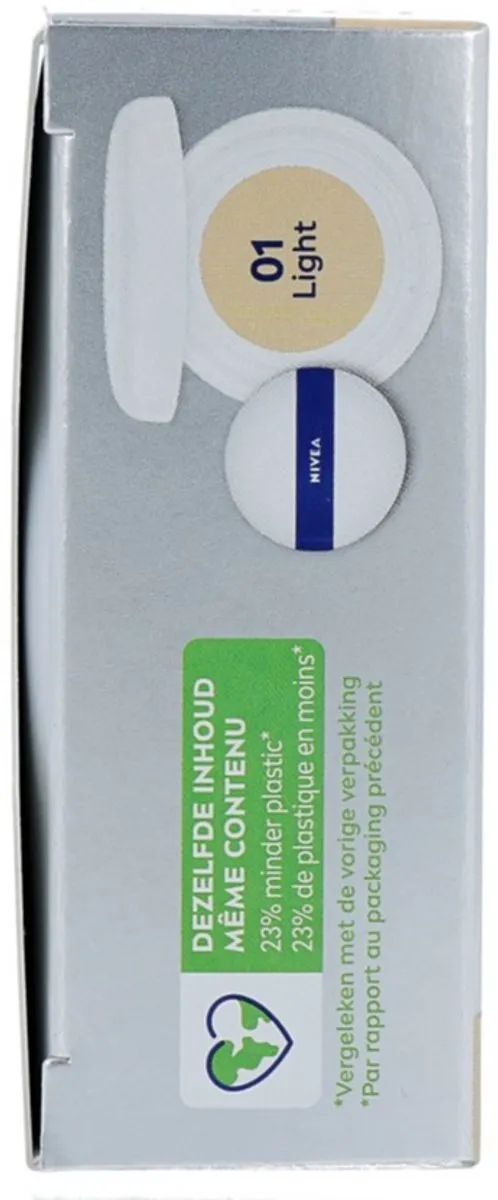 NIVEA Hyaluronzuur Cellular Filler 3in1 Care Cushion Light Foundation SPF 15 - 15ml