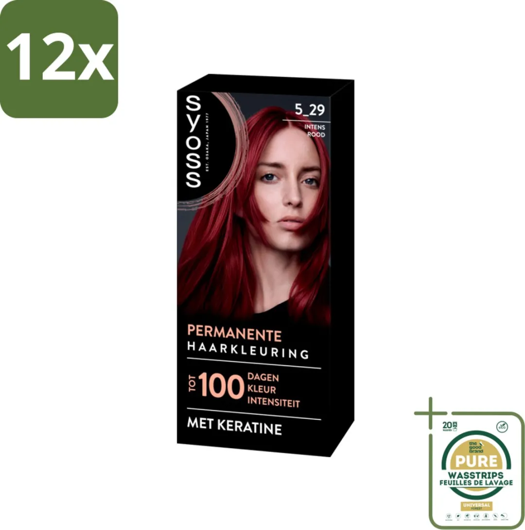 SYOSS Coloration 5-29 Intens Rood Haarverf