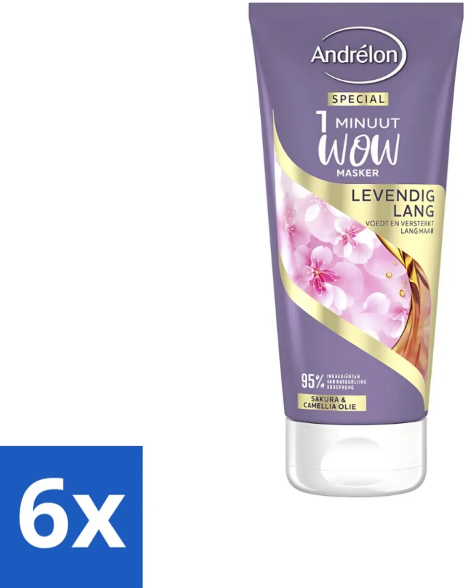Andrélon 1 Minuut Wow Haarmasker 180ml
