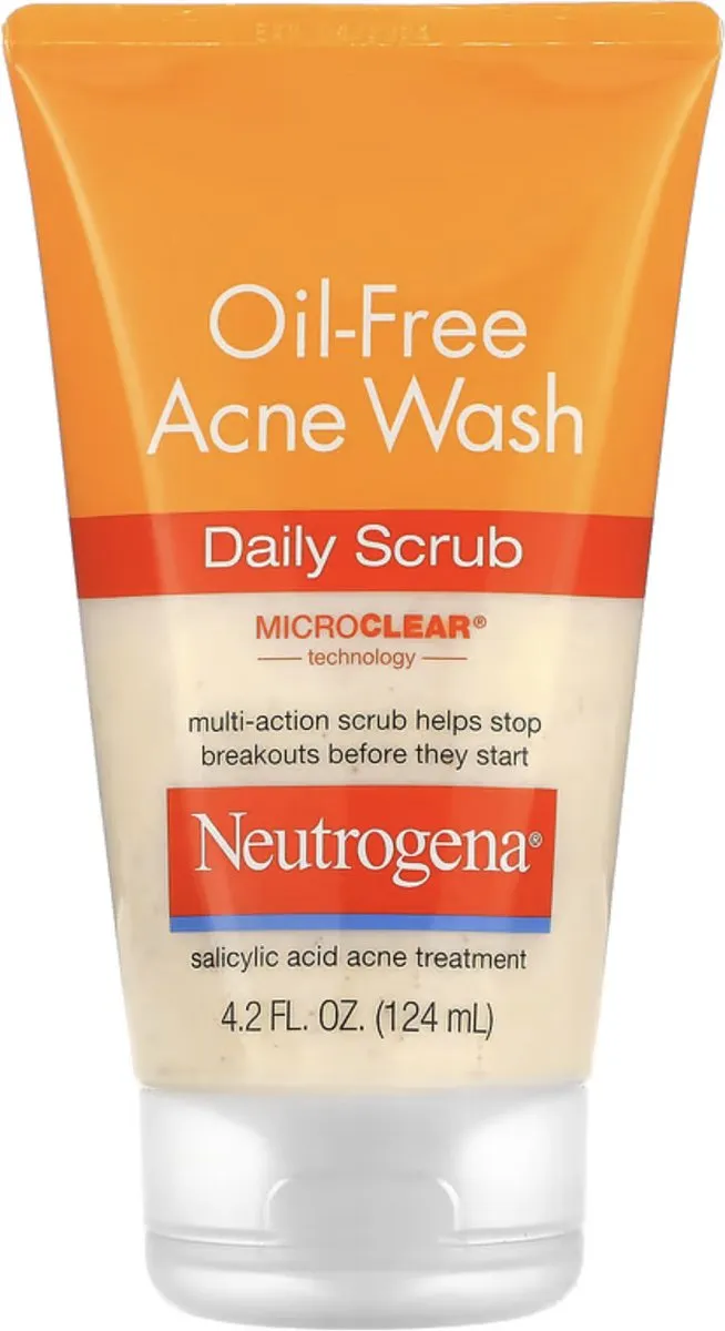 Neutrogena Oil-Fresh Acne Wash Scrub 124ml